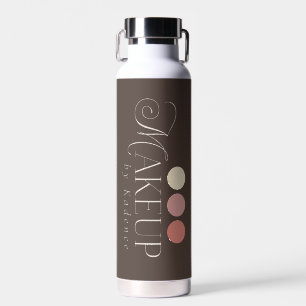 Personalised Elegant Readymade Logo Makeup Artist Water Bottle