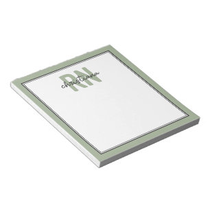 Personalised Elegant RN Registered Nurse Notepad