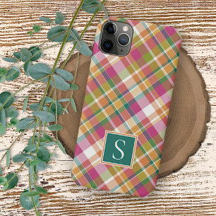 Personalised Elegant Summer Plaid Pattern Case-Mate iPhone Case