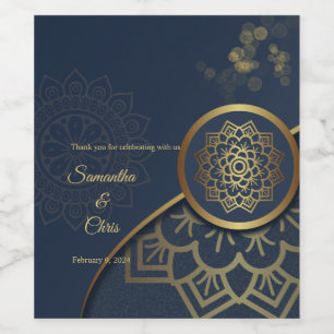 Personalised Elegant Wine Label