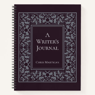 Personalised Elegant Writing Notebook for Authors