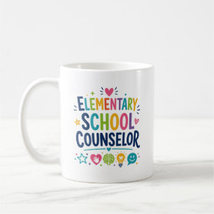 Personalised Elementary School Counsellor Gift Coffee Mug