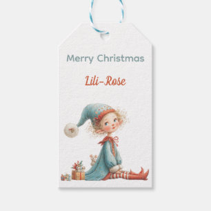 Personalised Elf Gift Tags North Pole Christmas