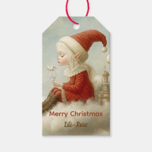 Personalised Elf Gift Tags North Pole Christmas
