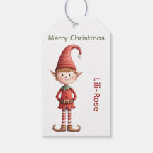 Personalised Elf Gift Tags | North Pole Christmas