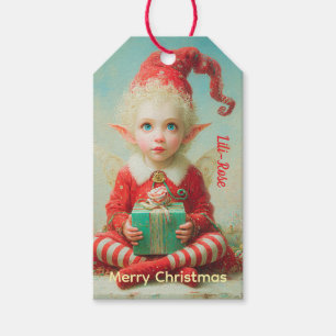 Personalised Elf Gift Tags North Pole Christmas