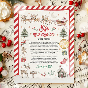 Personalised Elf Retirement Letter Goodbye Elf