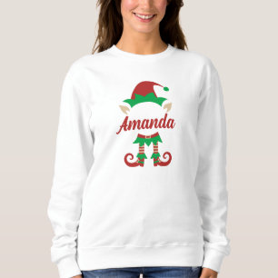 Personalised Elf Sweatshirt T-Shirt