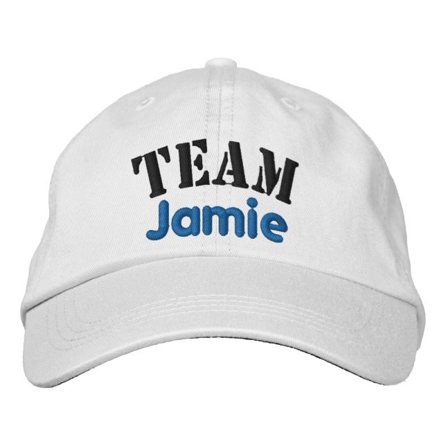 Personalised Embroidered Baseball Cap (Front)