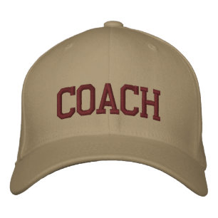 Personalised & Embroidered Coach Cap   Hat