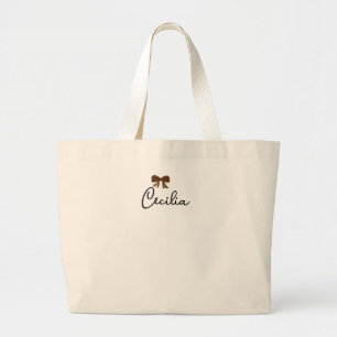 Personalised Embroidered Corduroy Tote Bag   Custo