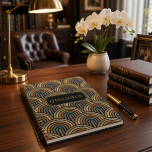 Personalised Embroidered-Style Notebook