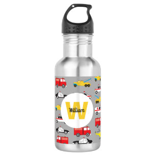 Personalised Emergency Vehicles Transportation 532 Ml Water Bottle