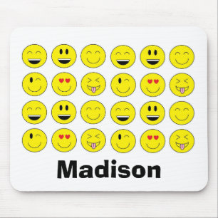 Personalised Emojis Mousepad