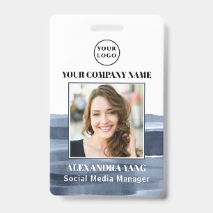 Personalised Employee Company Photo ID Badge
