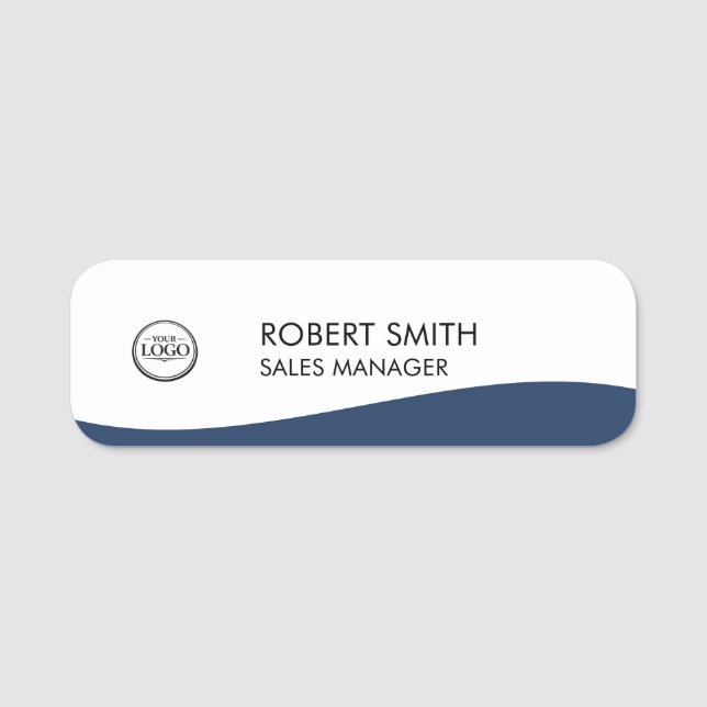 Personalised Employee Name Tag (Front)