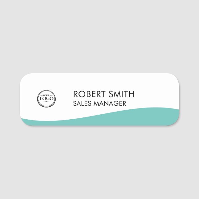 Personalised Employee Name Tag (Front)