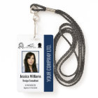 Personalised Employee Photo Certification Blue ID