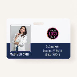 Personalised Employee Photo ID Company Security Ba ID Badge