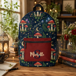 Personalised Enchanted Mushroom Backpack