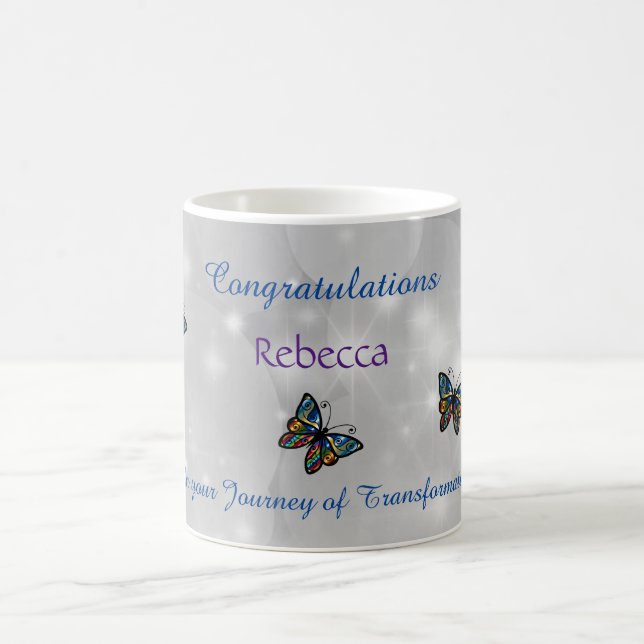 Personalised encouragement quote Mug (Center)