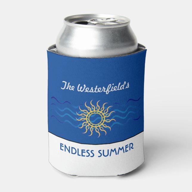 Personalised Endless Summer Can Cooler (Can Front)