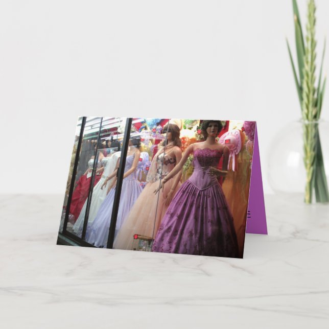 Personalised engagement card (Front)