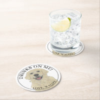 Personalised English Golden Retriever Wedding
