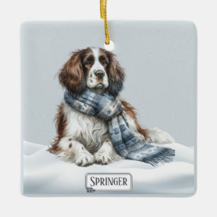 Personalised English Springer Spaniel Ornament