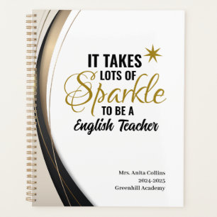 Personalised English Teacher Planner