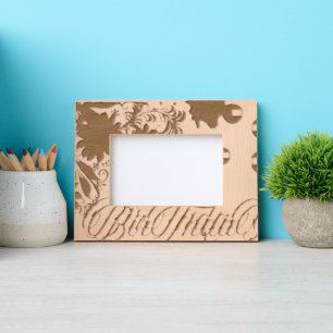 Personalised Engraved Picture, Frame SILVER photo