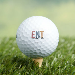 Personalised ENT Doctor ENT Specialist Golf Balls
