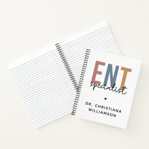 Personalised ENT Doctor ENT Specialist Notebook