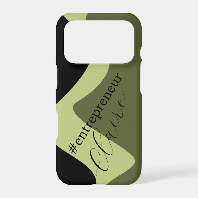 Personalised Entrepreneur iPhone 17 Pro Case  (Back)