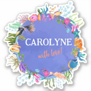 Personalised Envelop Seal Sticker