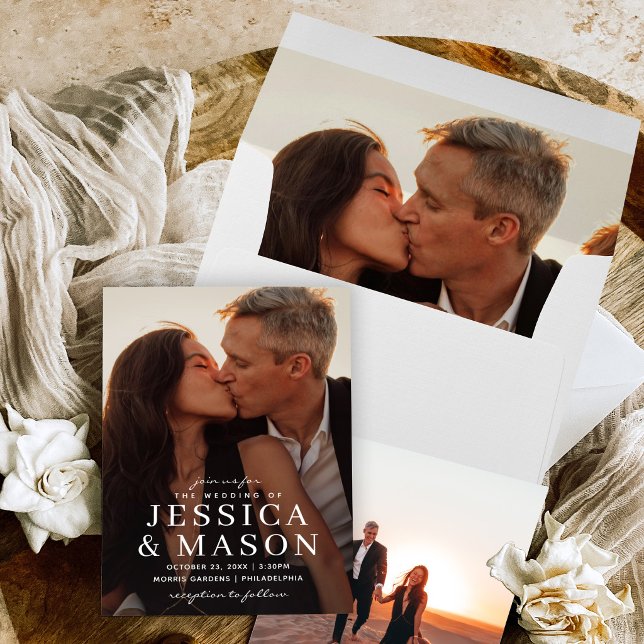 Personalised Envelope Liner Template with Photo (Creator Uploaded)