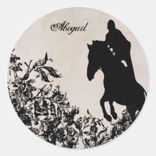 Personalised Equestrian Horse Jumping Sticker