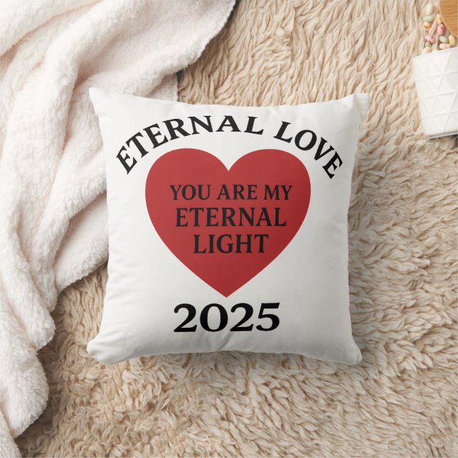 Personalised Eternal Love Pillow  (Blanket)
