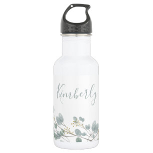 Personalised Eucalyptus 532 Ml Water Bottle