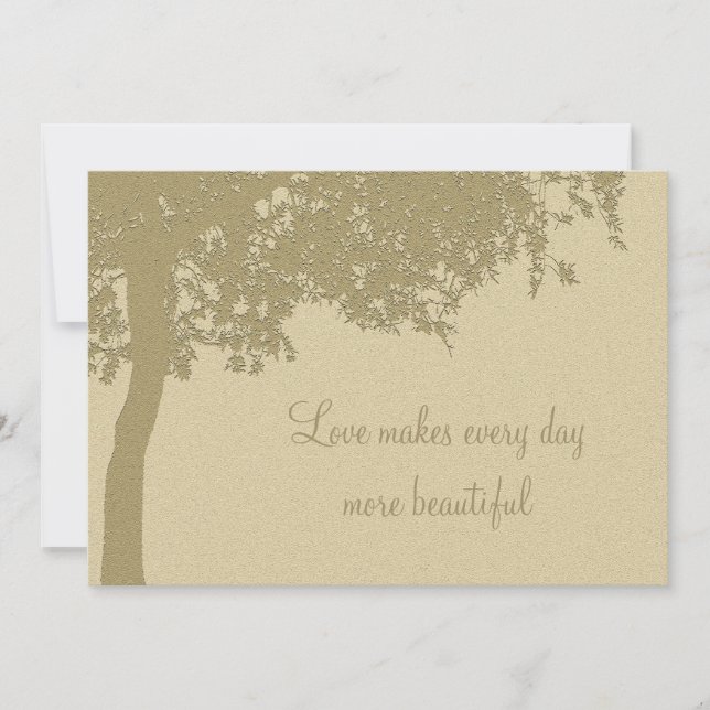 Personalised Evening  Reception Wedding Invite (Front)