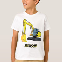 Personalised Excavator Construction Vehicle