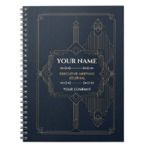 Personalised Executive Meeting Notebook