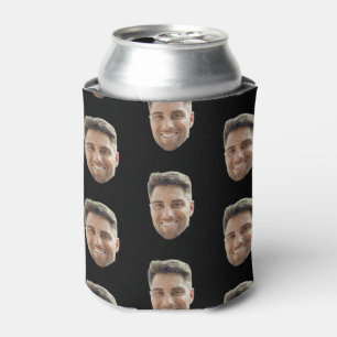 Personalised Face Birthday Bachelor Party Can Cooler