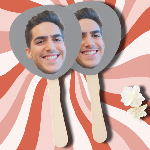 Personalised Face Birthday Favours Bachelor Party Hand Fan