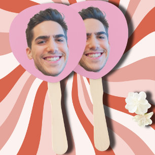 Personalised Face Birthday Favours Bachelor Party Hand Fan