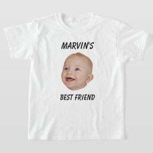 Personalised Face Kids Boys Girls Birthday Party T-Shirt
