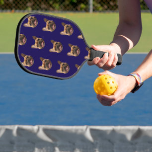 Personalised Face Pet Lovers Owners Customised Dog Pickleball Paddle
