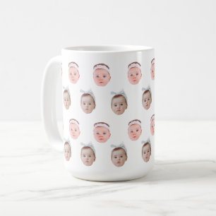 Personalised Face Photo, Custom Mug Face, Dad Mum