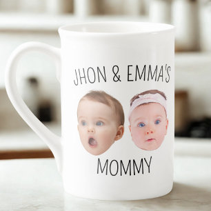 Personalised Face Photo Mug, Mother's Day Gift Bone China Mug