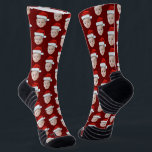 Personalised Face Photo Santa Hat Funny Christmas Socks<br><div class="desc">personalised Face Photo Santa Hat Funny Christmas, Replace the face of this Socks with your favourite photo (make sure to crop as much to the face as possible and use an app to remove the background) and personalise this funny Christmas Holiday Socks with your kid, husband, or boyfriend on it!...</div>
